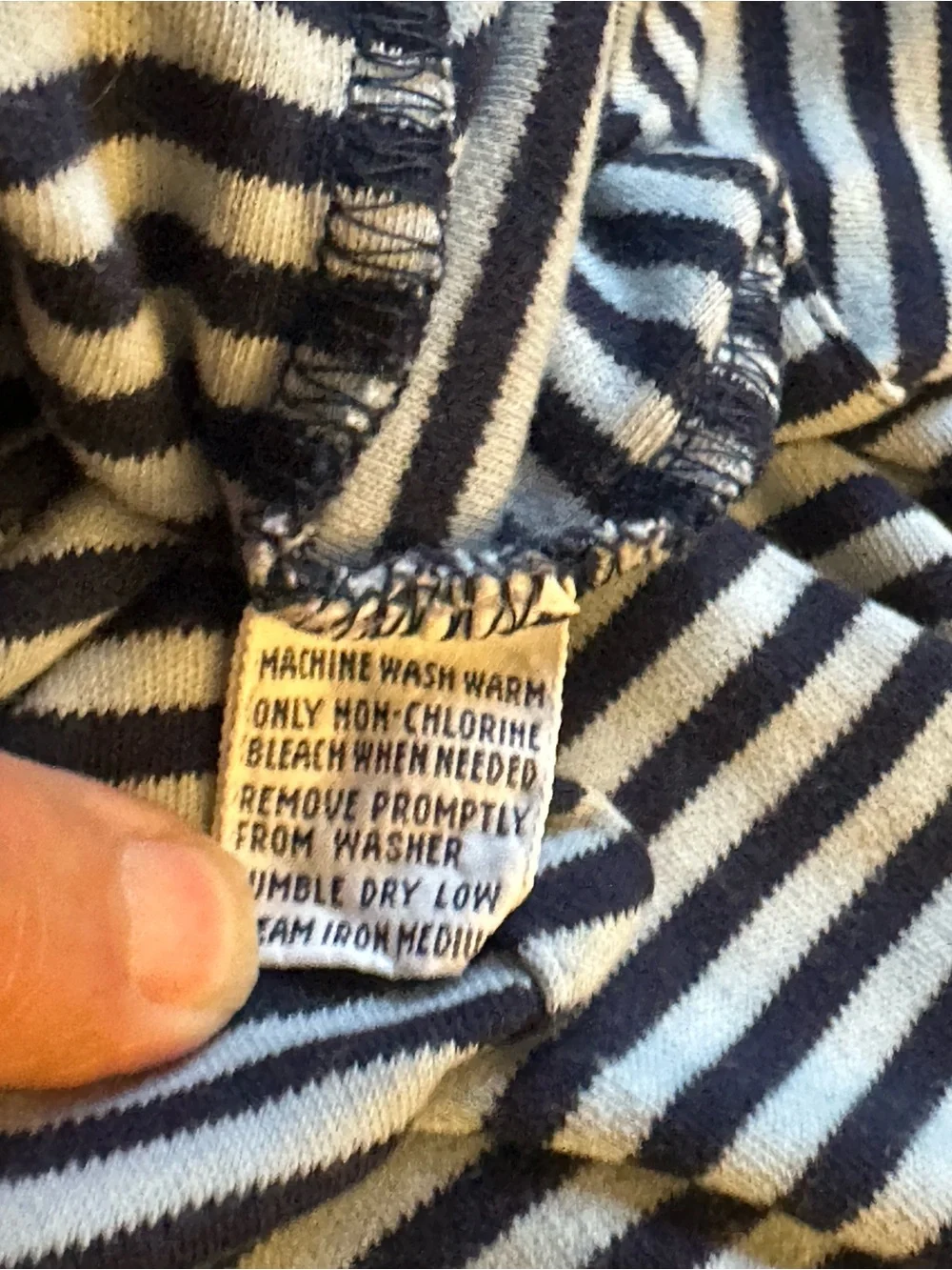 Polo Ralph Lauren Men’s Large Light Blue Navy Striped Polo Shirt Pony Logo